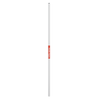 Corner post White 30mm, Springloaded - Football accessories