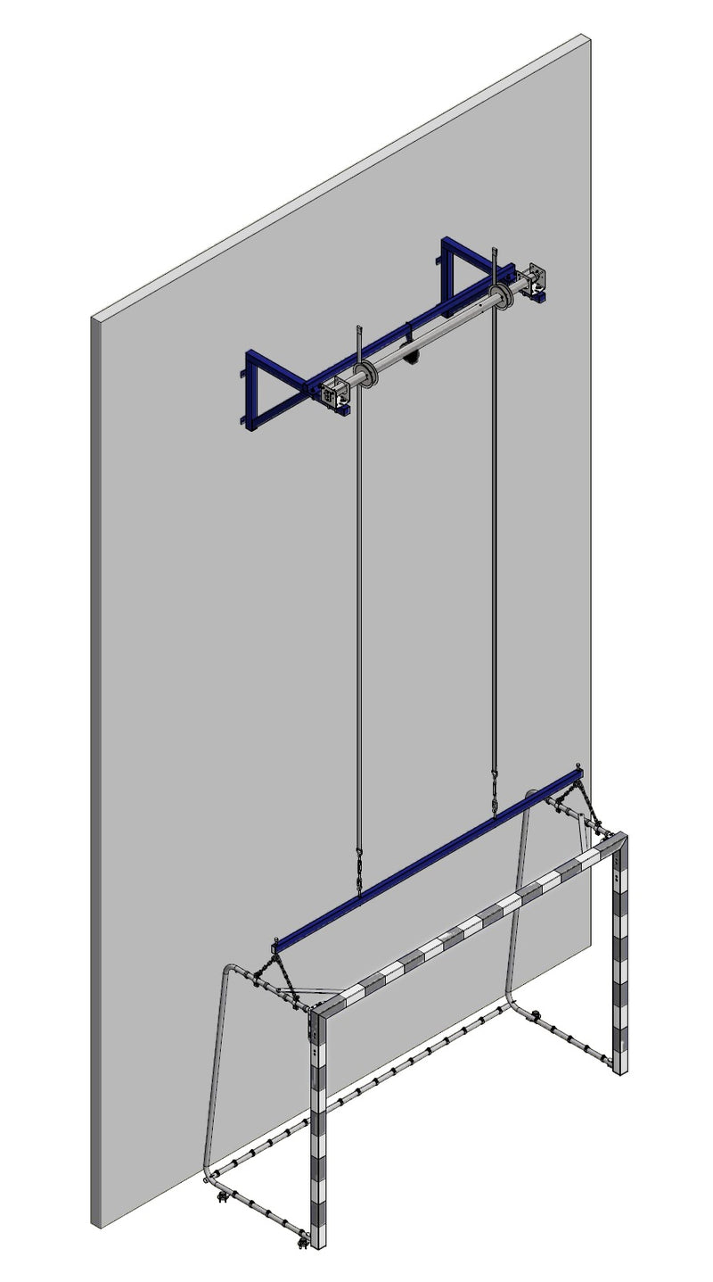 Elevator lift for handball goal - Electric - Nordic Sport