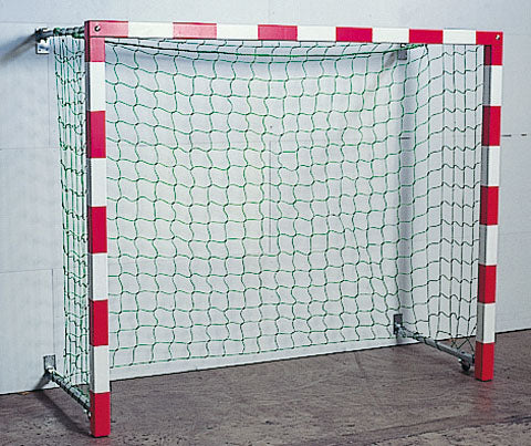 Mini handball goal Freestanding Djup 550mm-68x68 Profile Wood