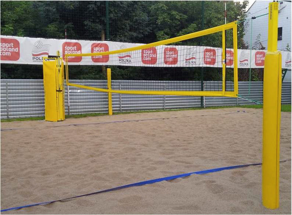 Beach volleyball posts 80x80 For foot