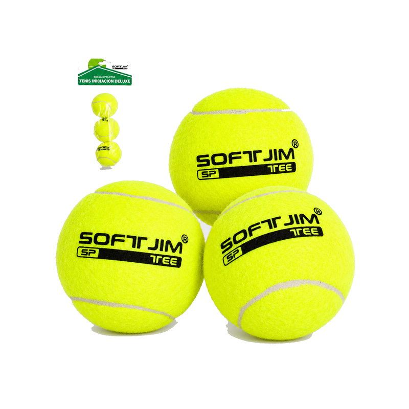 Softee Initiation Deluxe Tennis Balls – 3-pack - Nordic Sport