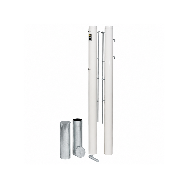 Aluminium Tennis Posts 83 mm – White, Black or Anodised