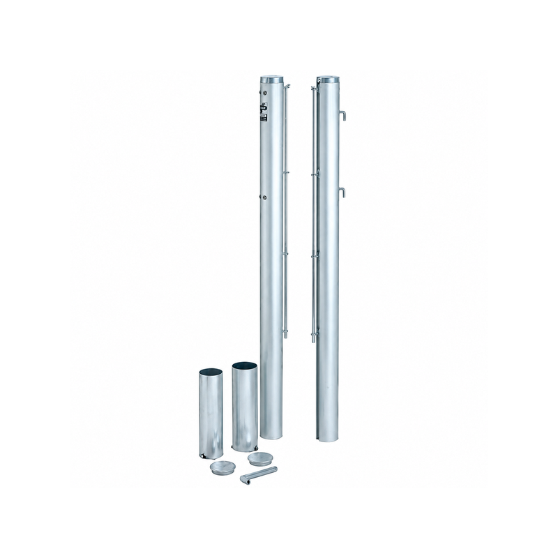 Aluminium Tennis Posts 83 mm – White, Black or Anodised