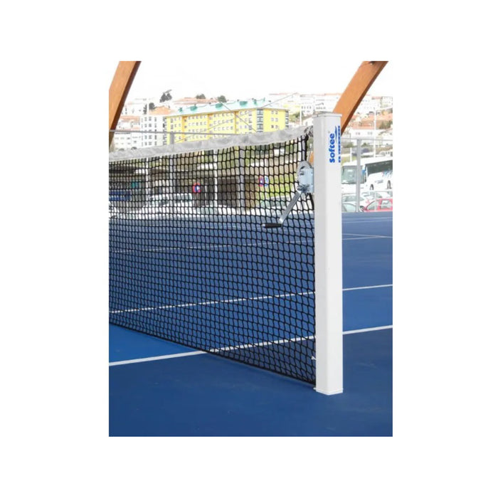 Padelstolpar Aluminium fyrkantiga 80x80