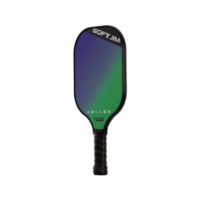 Softjim Dallas pickleball racket.