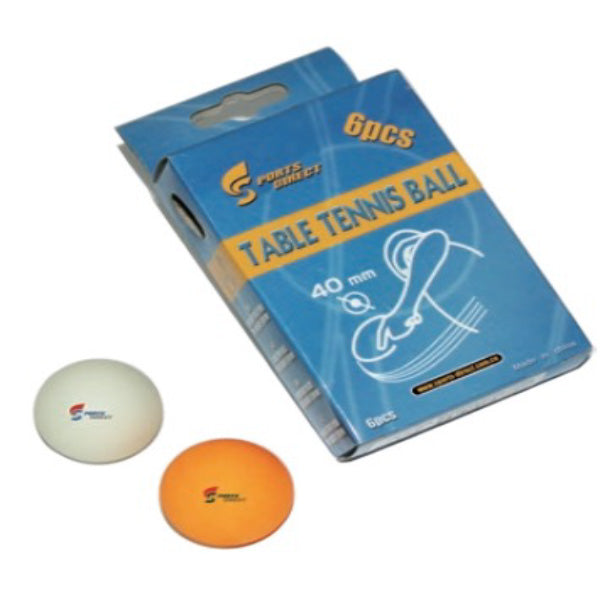 BORDTENNISBOLL OUTDOOR  6-pack