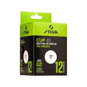 Stiga Cup Table Tennis Balls 12 pcs - Nordic Sport