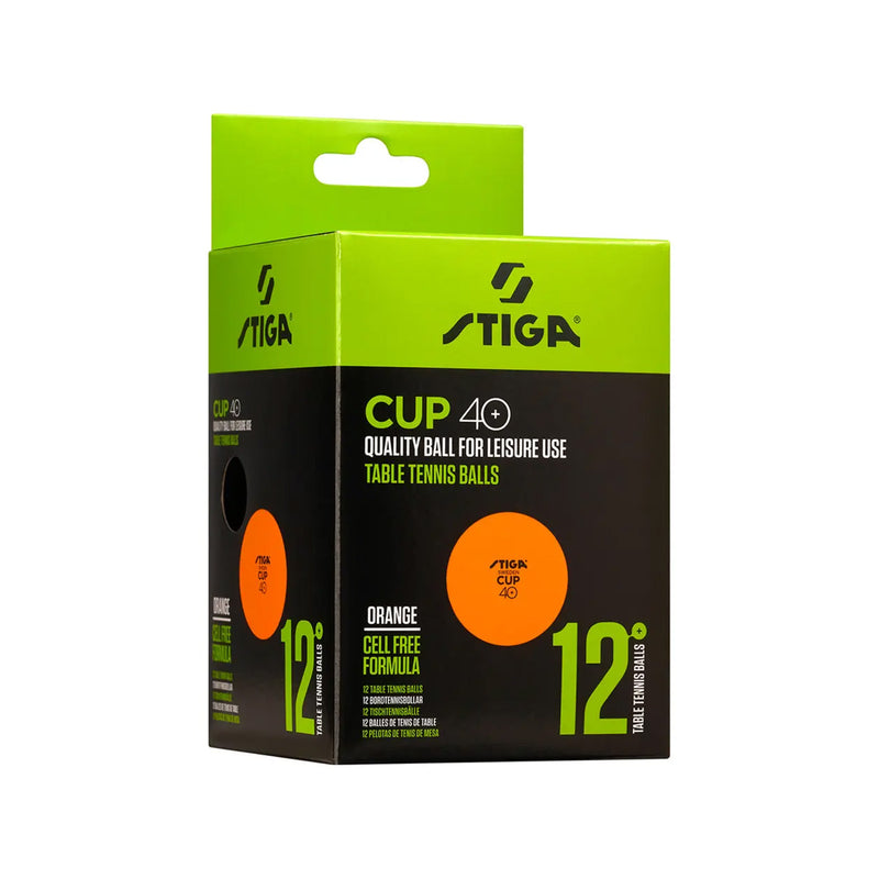 Stiga Cup Table Tennis Balls 12 pcs - Nordic Sport