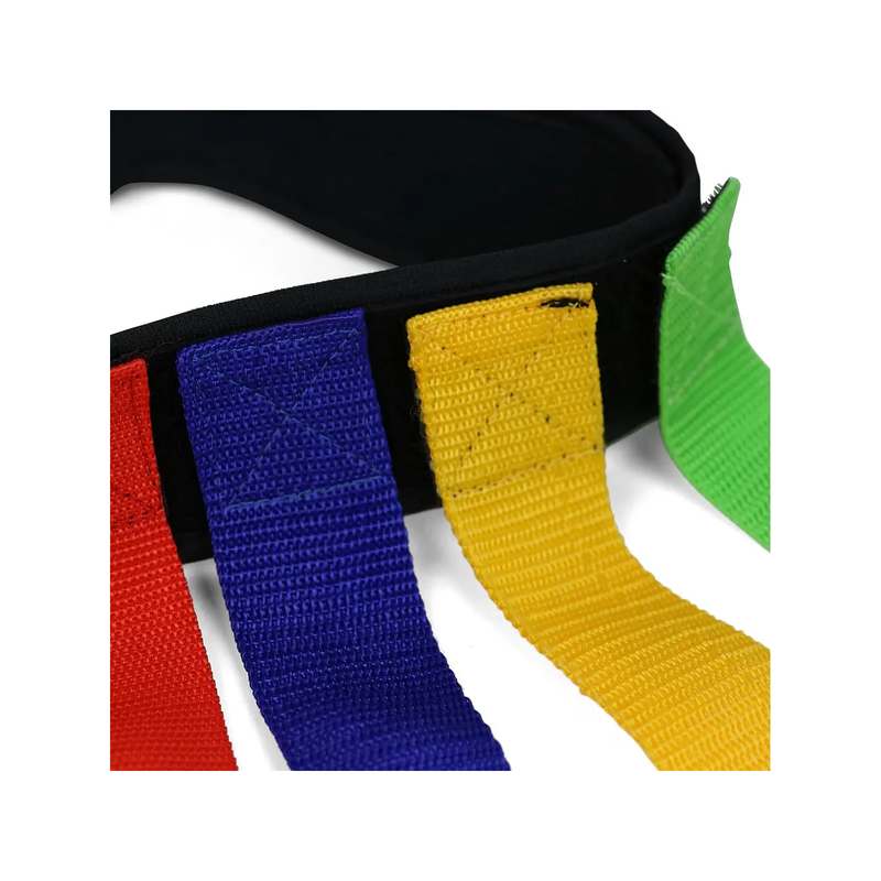 Flag Football Steal the Tail – Tag Belt with Velcro, Set of 15 Belts