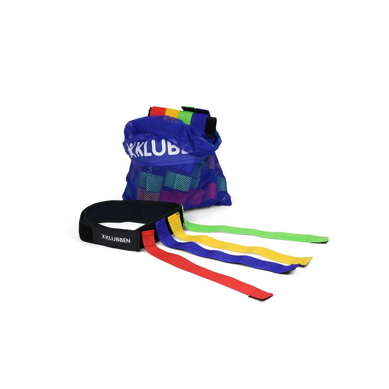 Flag Football Steal the Tail – Tag Belt with Velcro, Set of 15 Belts