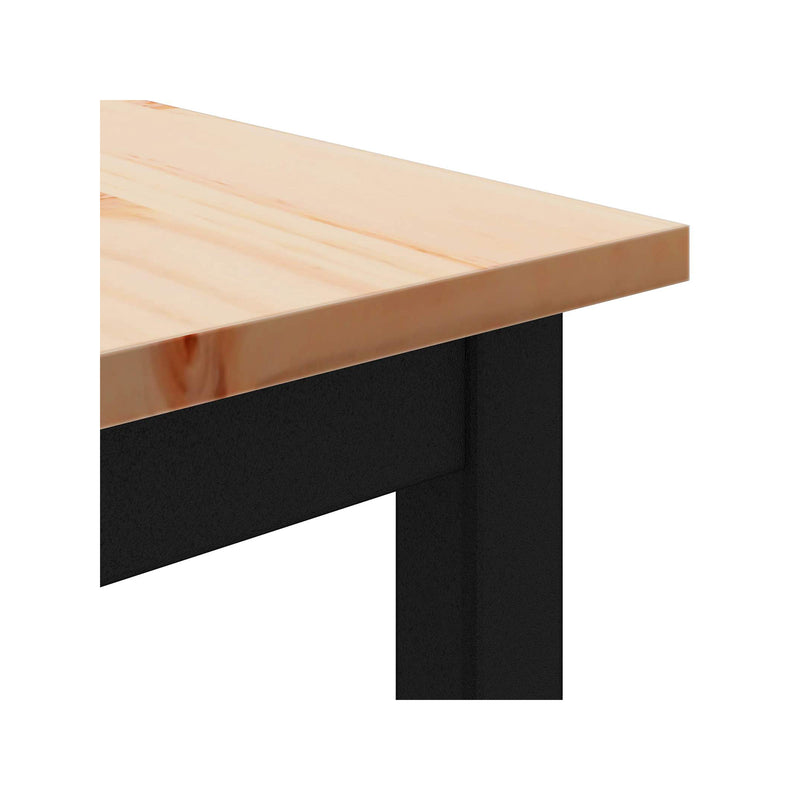 Bench Natural color 200 x 35 x 45 cm - Nordic Sport
