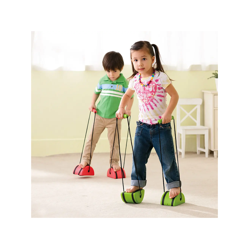Weplay Walking Stones Can Stilts – 3 Pairs for Preschool and Balance Play