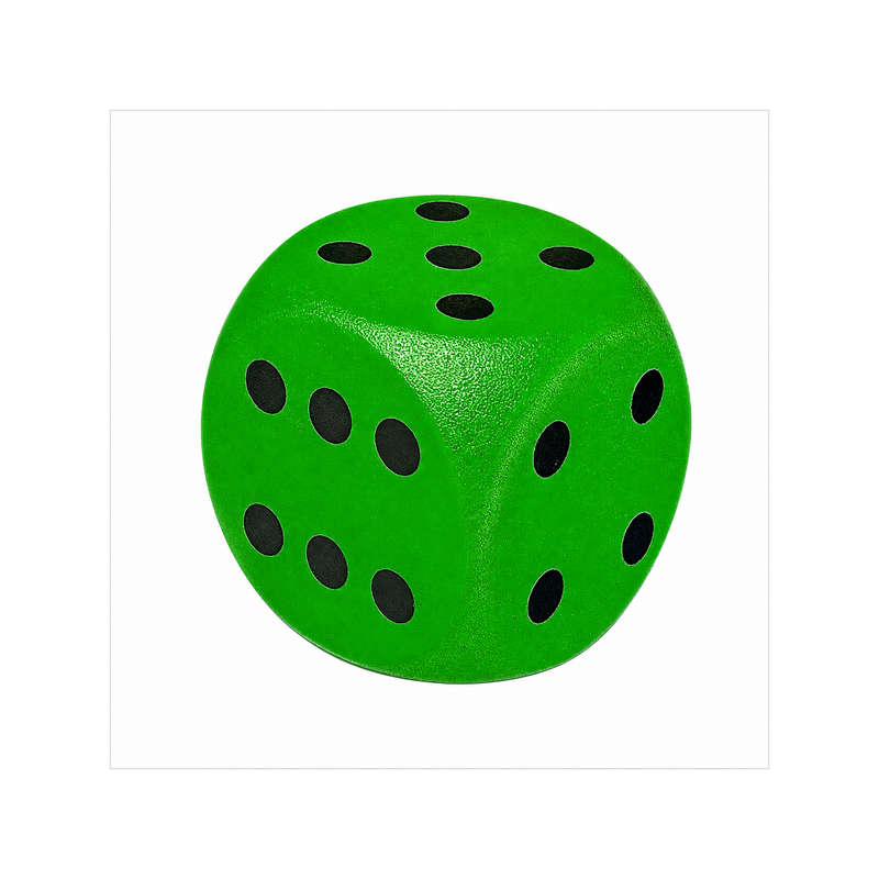 Foam dice 16x16cm