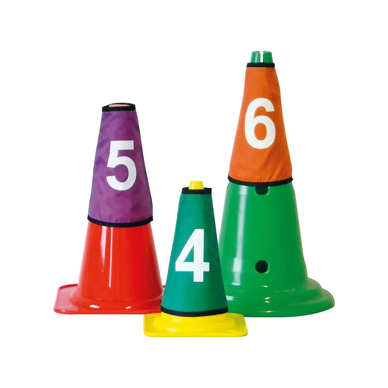 Cone Collars 1–10 – Numbered Collars for Cones