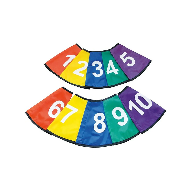 Cone Collars 1–10 – Numbered Collars for Cones
