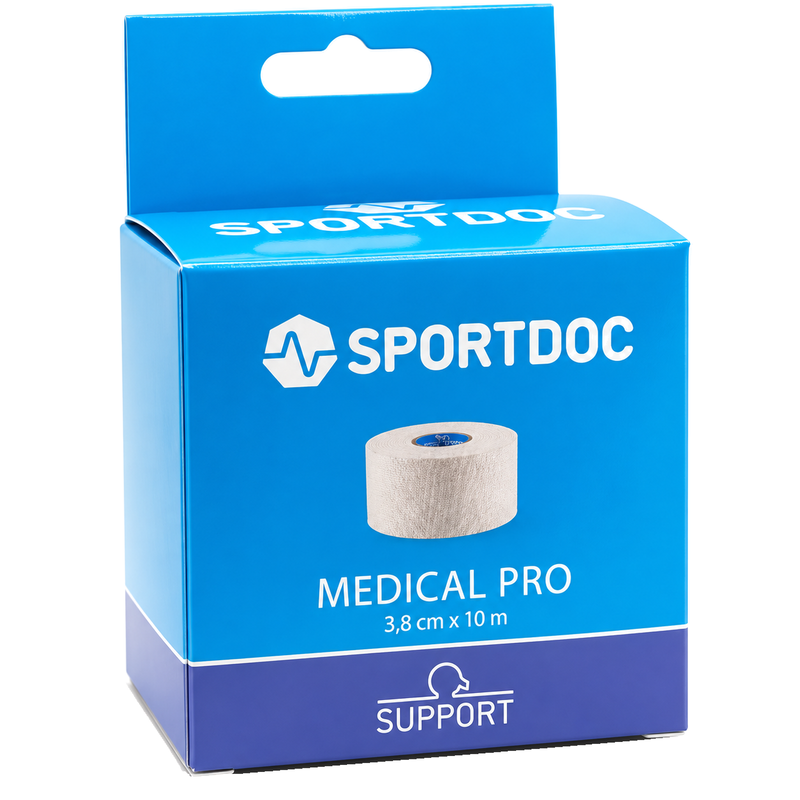 White Perforated Sports Tape – 3.6 cm × 10 m