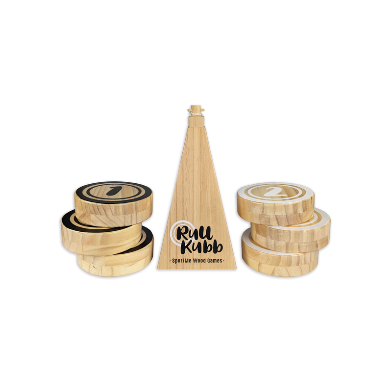 RullKubb i trä – utomhusspel för hela familjen