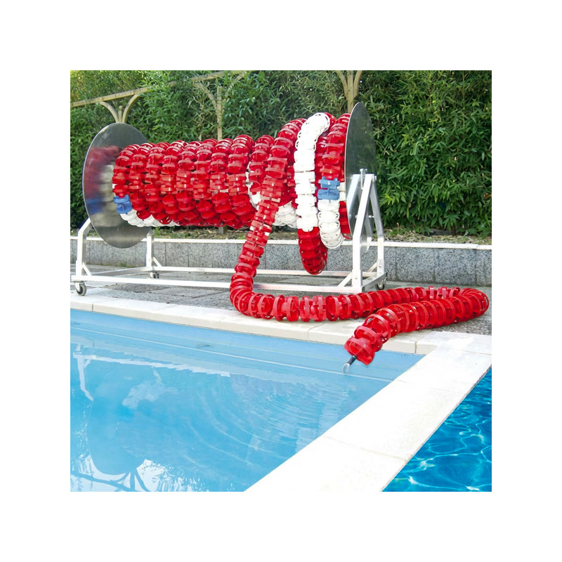 Rope trolley for swimming lines multi