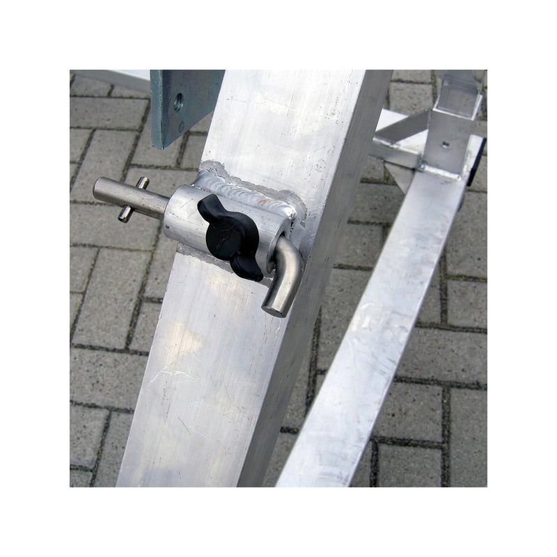 Rope trolley for swimming lines