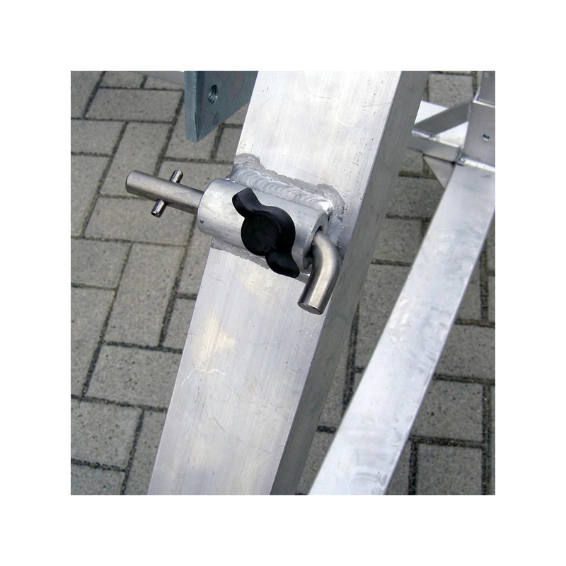 Mini rope trolley for swimming lines