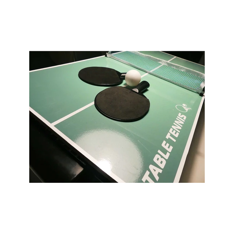 4-in-1 Table Game – Air Hockey, Table Tennis, Curling and Bowling