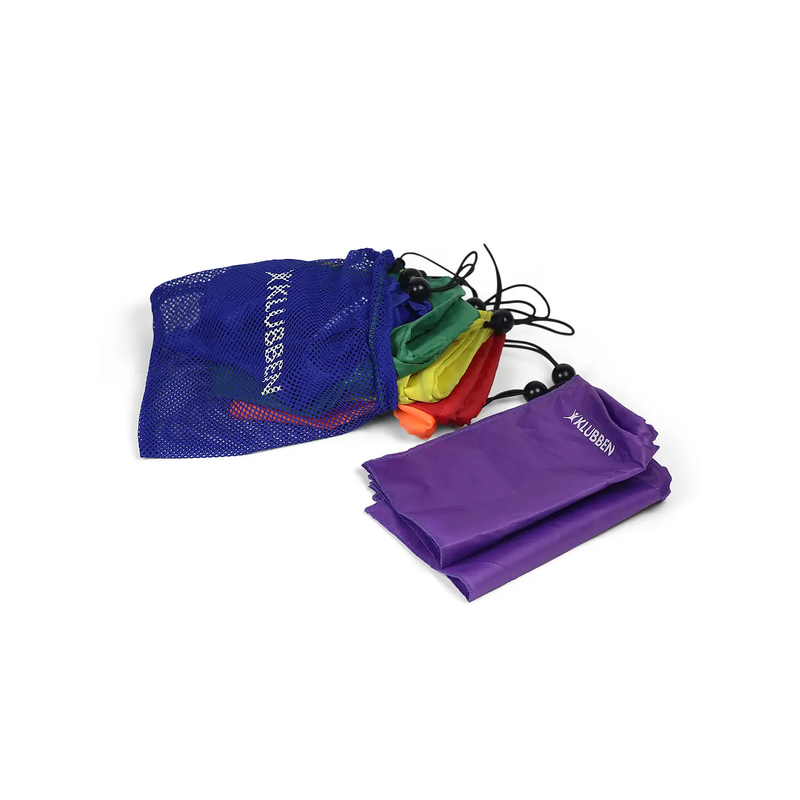 Flag Set with Elastic Cord 2m – 6 Flags in Different Colours