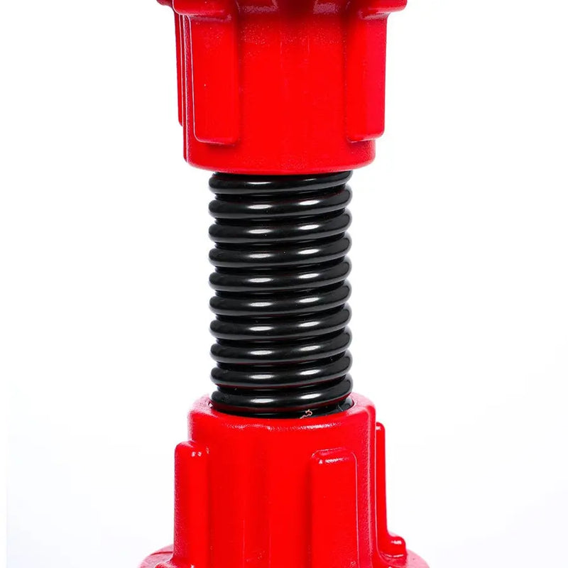 Freestanding punching bag return