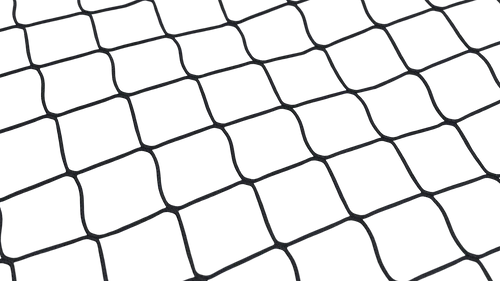 Volleyball Net 9,5m Black - Nordic Sport