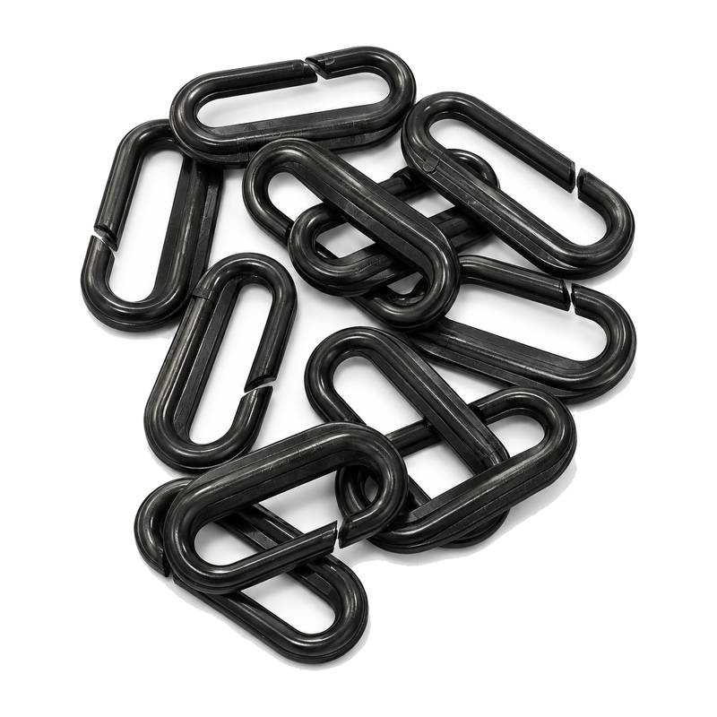 Nylon Carabiners for Wind and se throug protection.