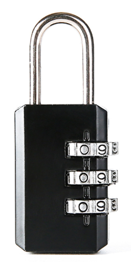 Iron padlock 3-digit code - Nordic Sport