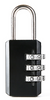 Iron padlock 3-digit code - Nordic Sport