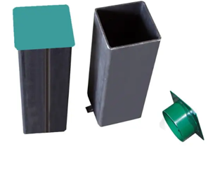 Ground sockets square 80x80mm | Nordic Sport