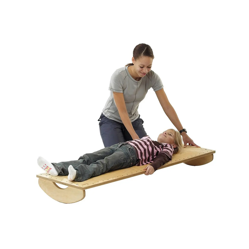 Pedalo Maxi Wooden Balance Board 150 × 45 cm – for Balance, Motor Skills and Cooperative Exercises
