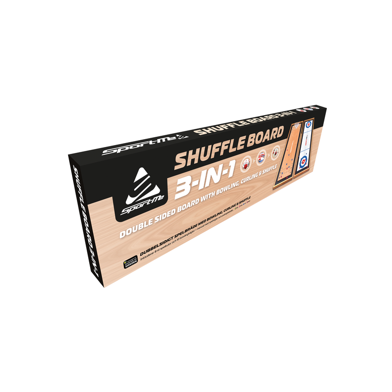 3-in-1 Game – Bowling, Shuffle and Curling