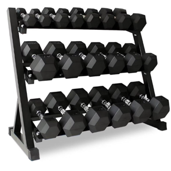 Softee Dumbbell Rack Hexagonal Dumbbells - Nordic Sport