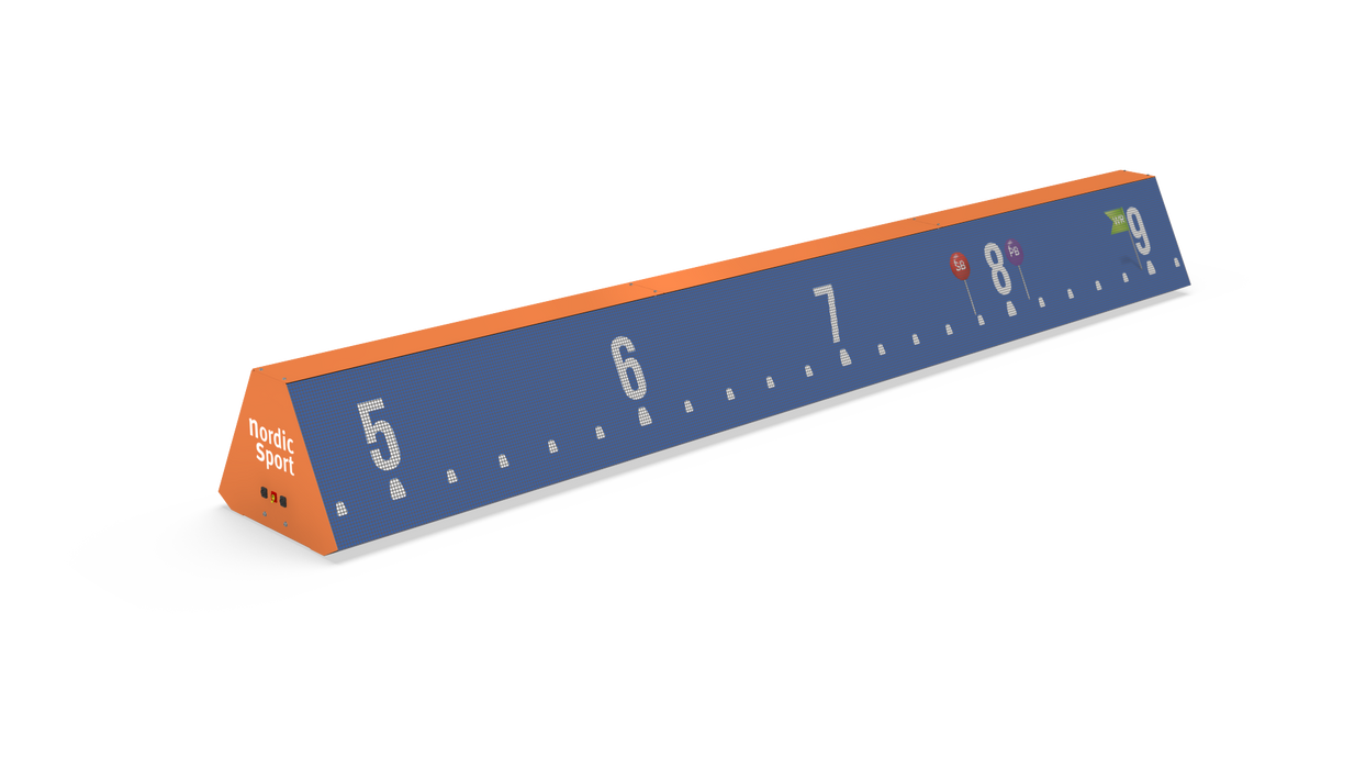 Long and triple jump LED display - Timing and Measure equipment