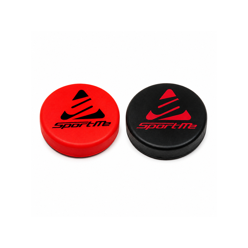 Foam Hockey Pucks 2-Pack – for Indoor and Outdoor Play