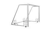Lazy lift soccer goal 7-a-side - Nordic Sport