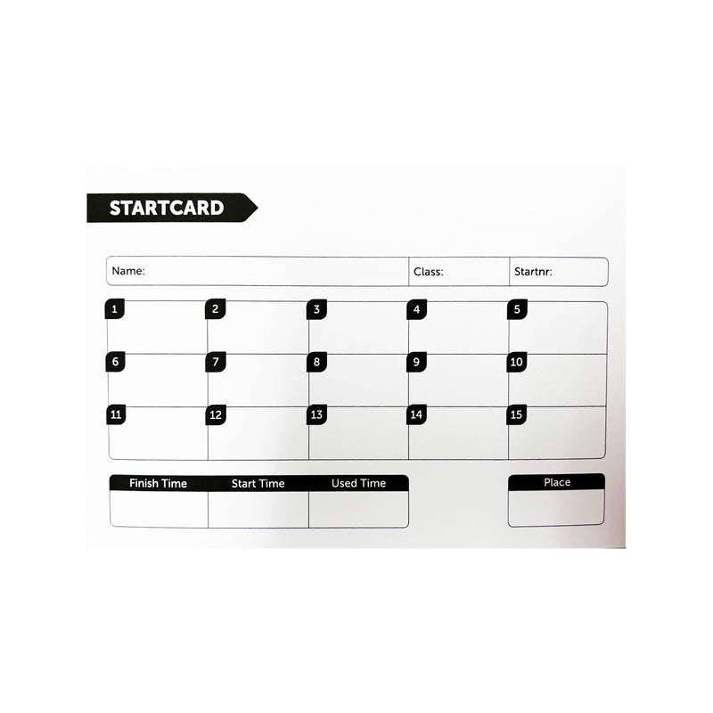 Startkort Orientering - Nordic Sport