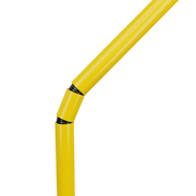 Corner post Yellow 30mm, Springloaded - Football accessories Nordic Sport