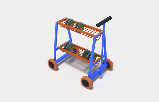 Cart for Discus Plus - Field Equipment Nordic Sport