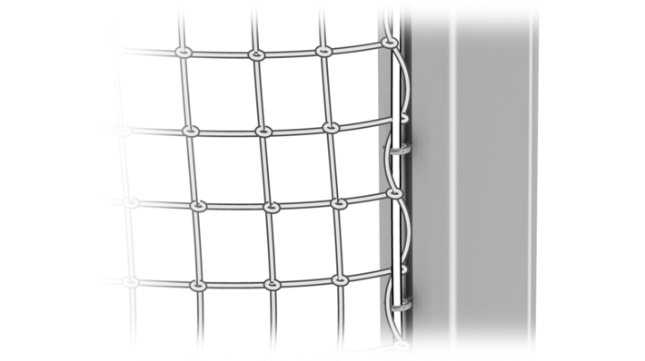 Steel Net Anchoring | Nordic Sport