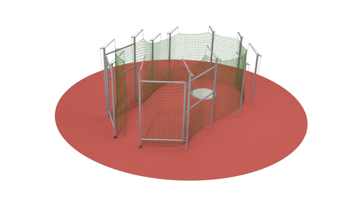 Hammer Cage Alu - Throwing Cages Nordic Sport