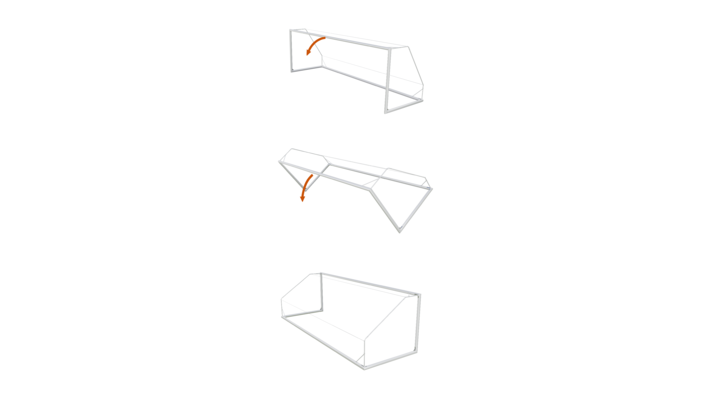 Football Goal Plus 11-a-side - Football goals Nordic Sport