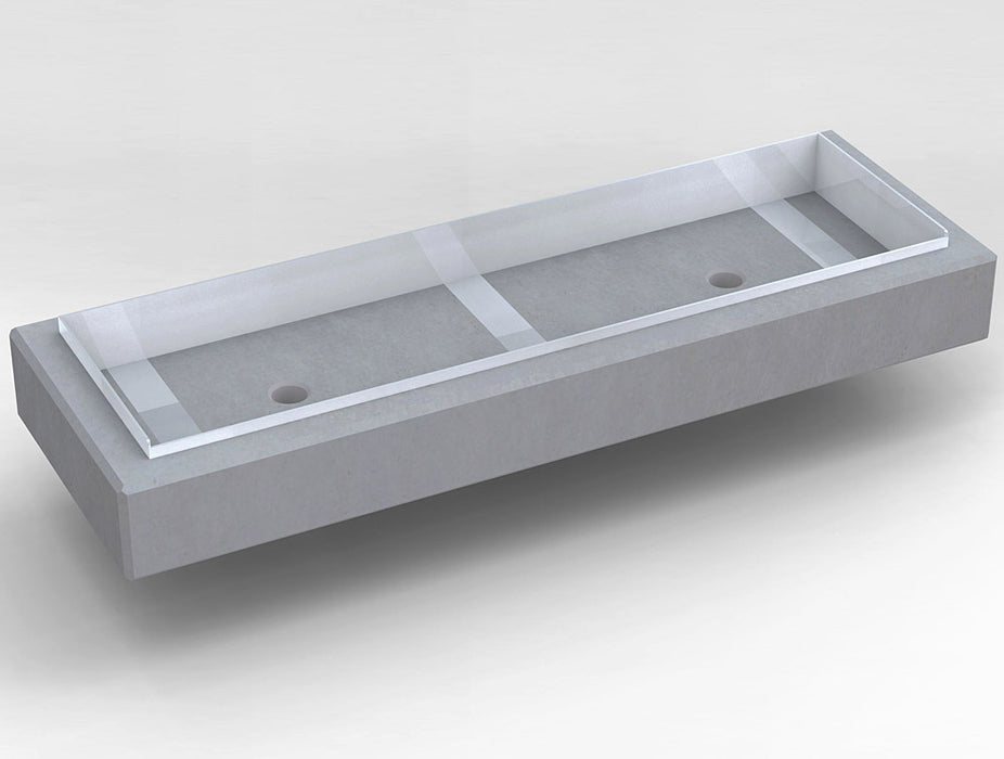 Foundation tray Long/Triple jump in concrete cast - Nordic Sport