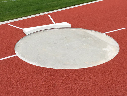 Shot Put Circle in concrete cast - Shot put Nordic Sport