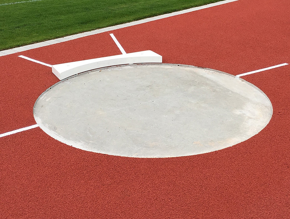 Shot Put Circle in concrete cast - Nordic Sport