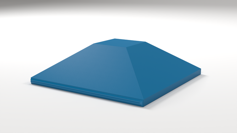 Foam pyramid for landing pits - Mats Nordic Sport